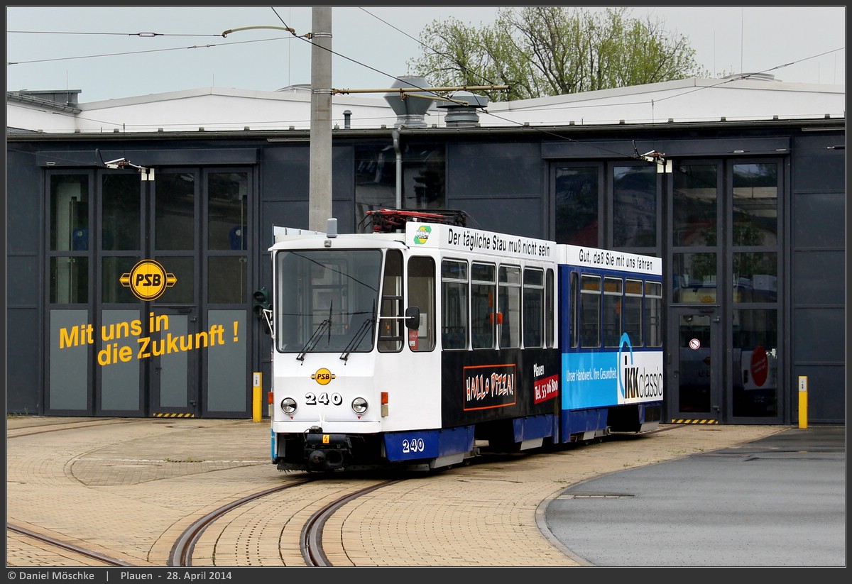 Плауэн, Tatra KT4DMC № 240