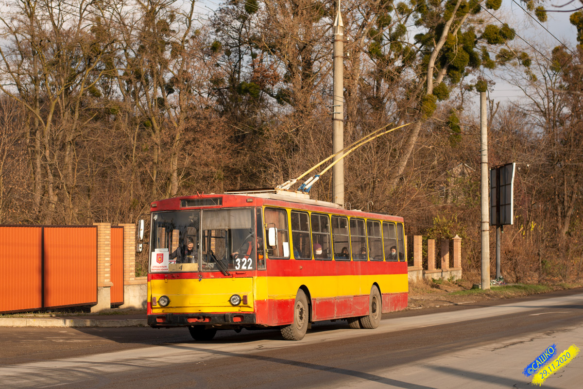 Tšernivtsi, Škoda 14Tr89/6 # 322