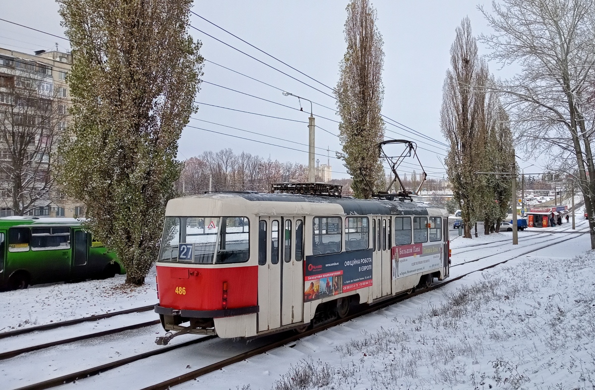 Harkiv, Tatra T3A № 486