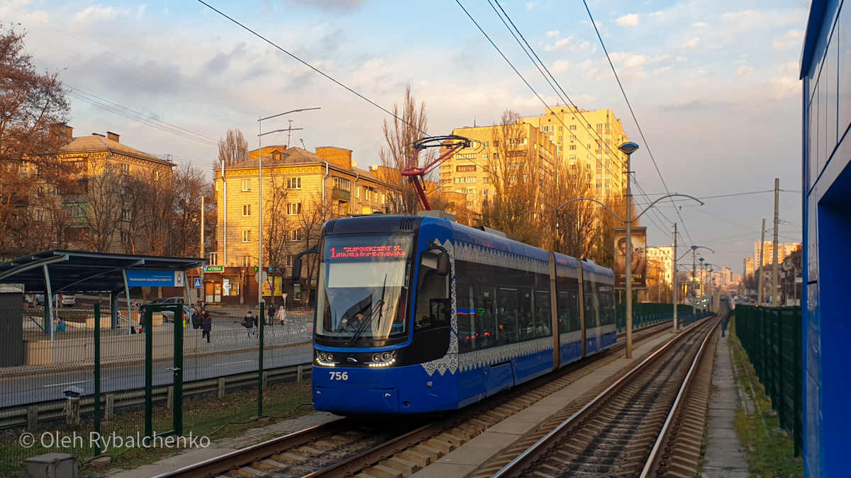 Киев, PESA 71-414К (Fokstrot) № 756