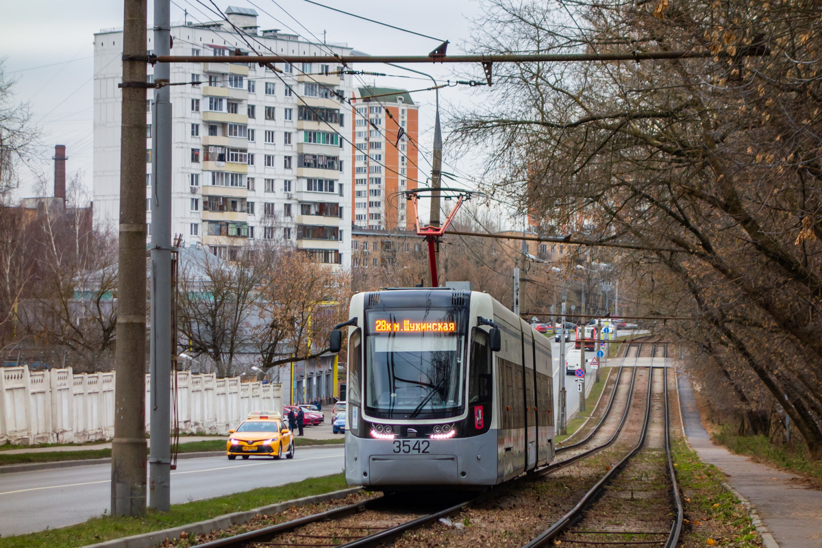 Moskva, 71-414 (Pesa Fokstrot) Br. 3542 Moskva, 71-414 (Pesa Fokstrot) Br. 3542