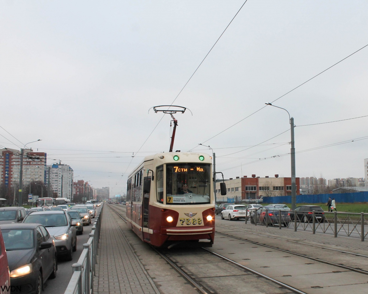 Санкт-Петербург, ЛМ-68М2 (мод. СПб ГЭТ) № 7568