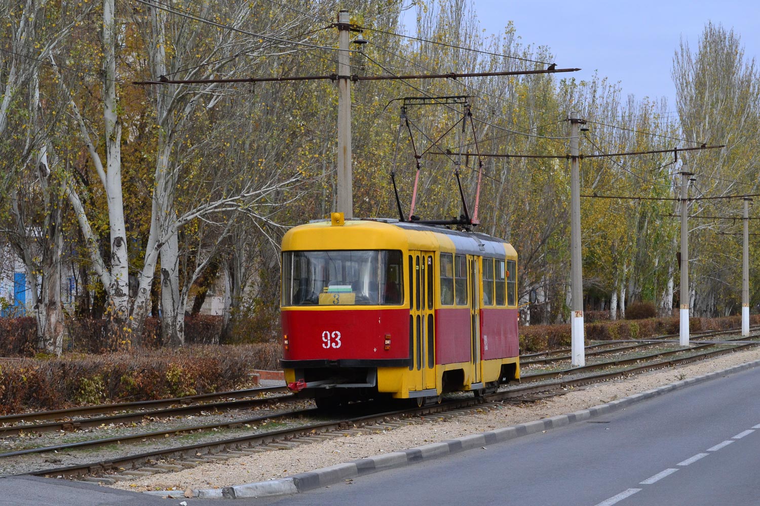 Волжскі, Tatra T3SU № 93