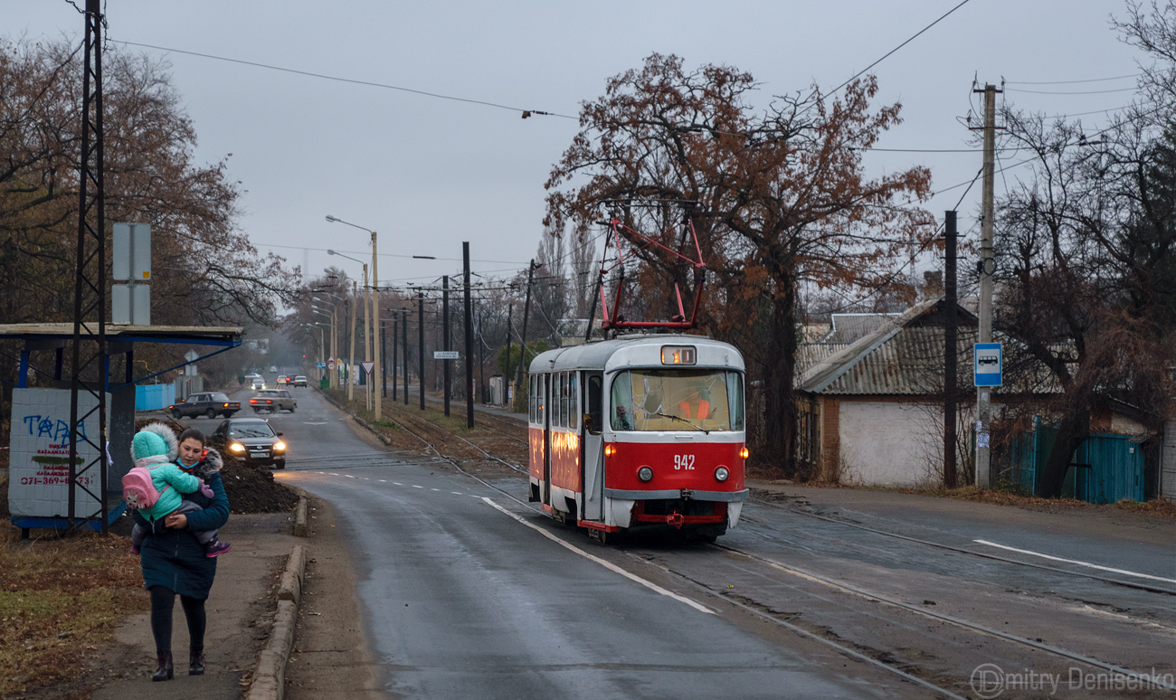 Донецк, Tatra T3SU № 942
