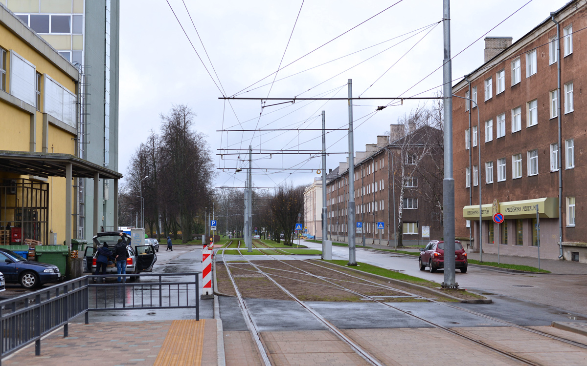 Даугавпилс — Трамвайные линии и инфраструктура