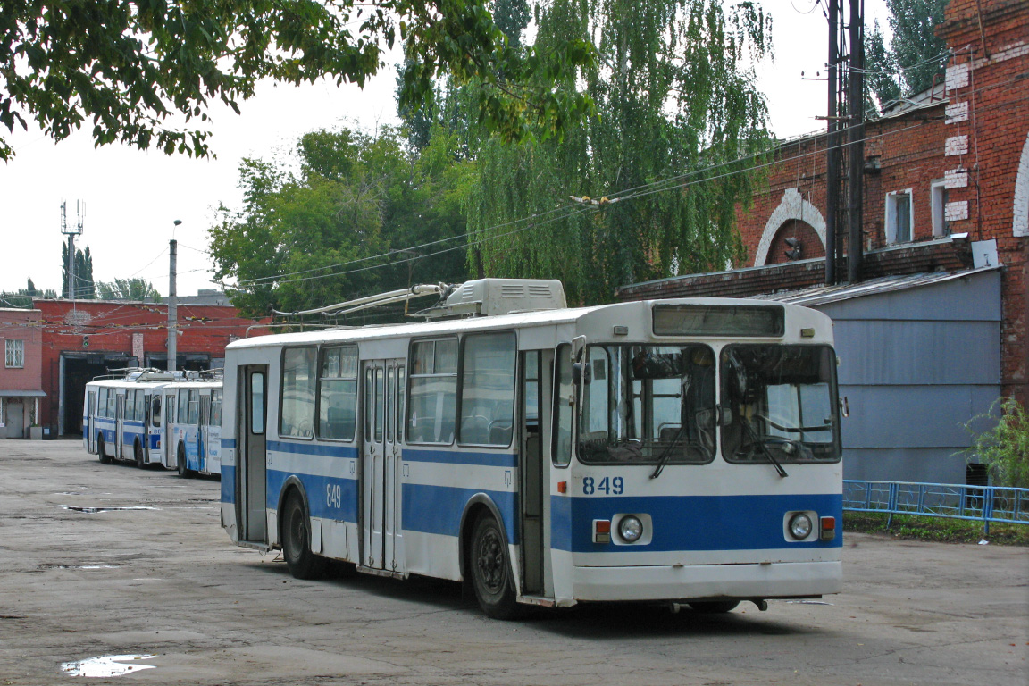 Samara, ZiU-682V [V00] Nr. 849; Samara — Trolleybus depot # 1