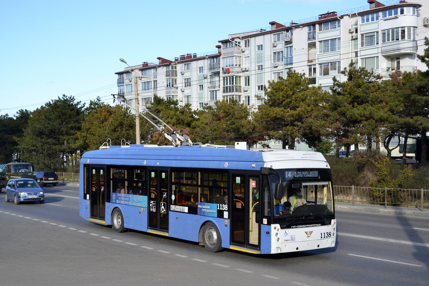 Севастополь, Тролза-5265.02 «Мегаполис» № 1138