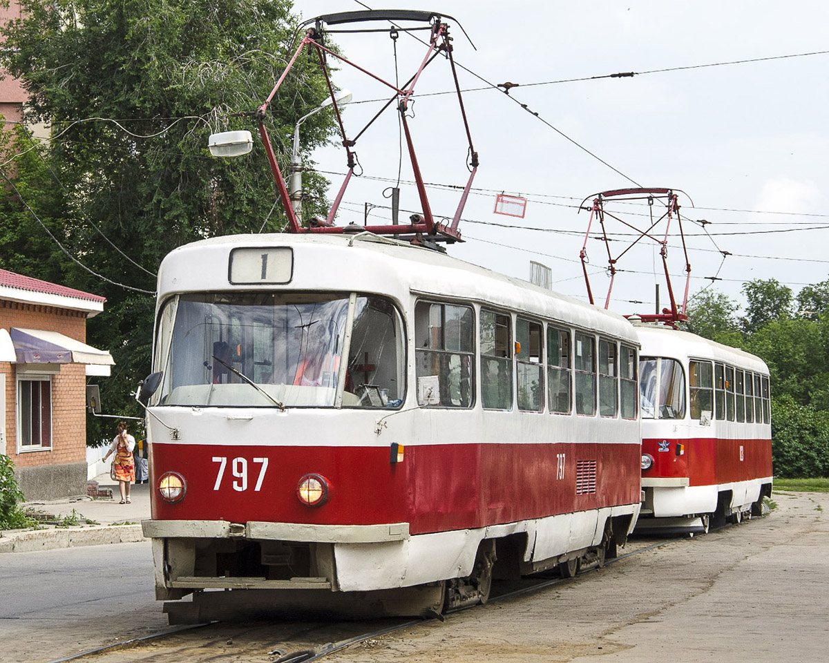 Самара, Tatra T3SU № 797; Самара — Конечные станции и кольца (трамвай)