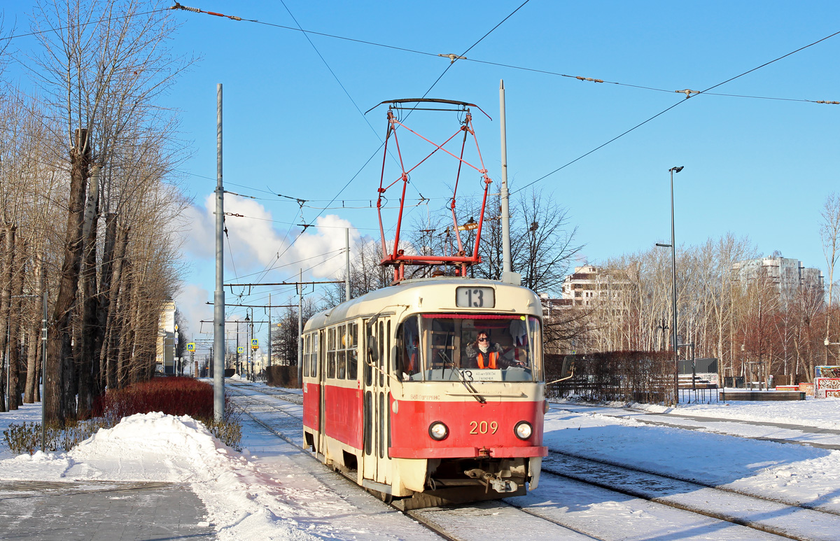 Екатеринбург, Tatra T3SU № 209