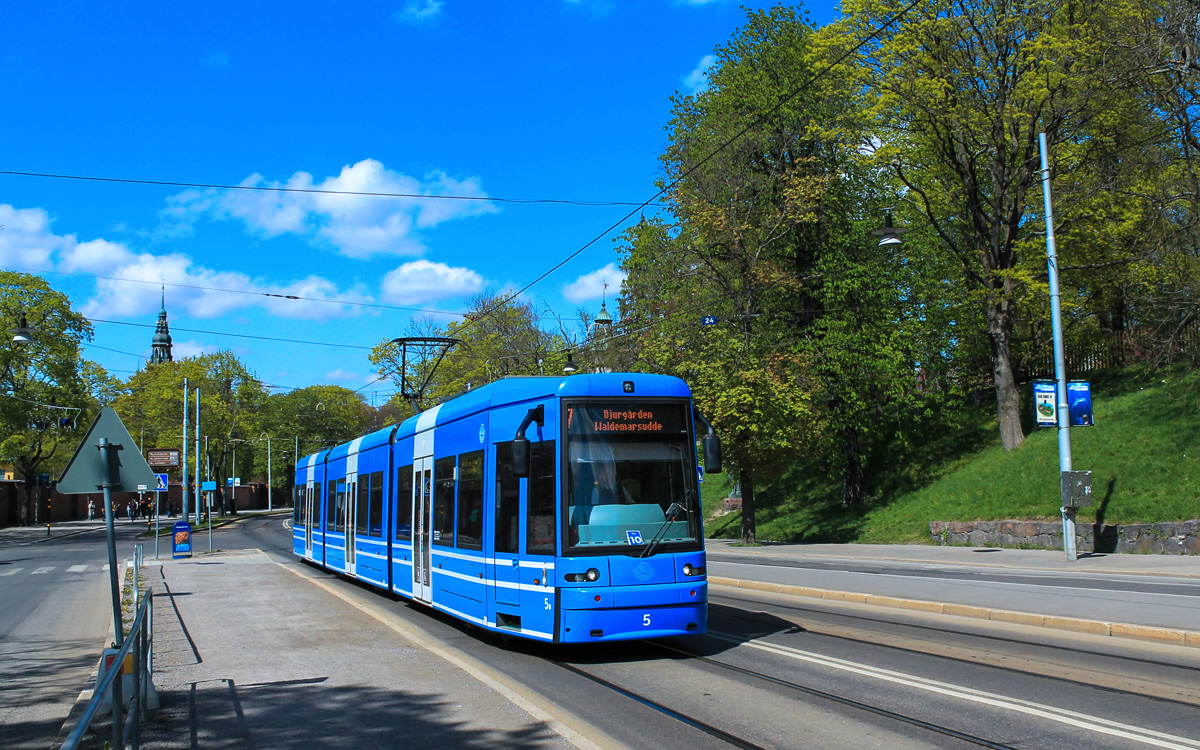 Stockholm, Bombardier Flexity Classic № 5