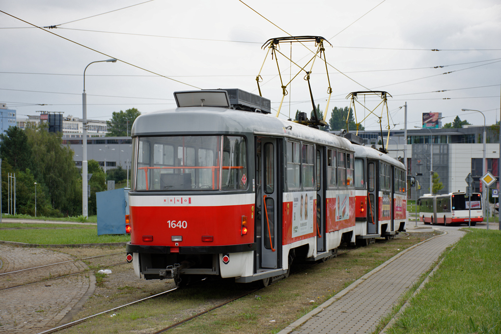 Брно, Tatra T3G № 1640