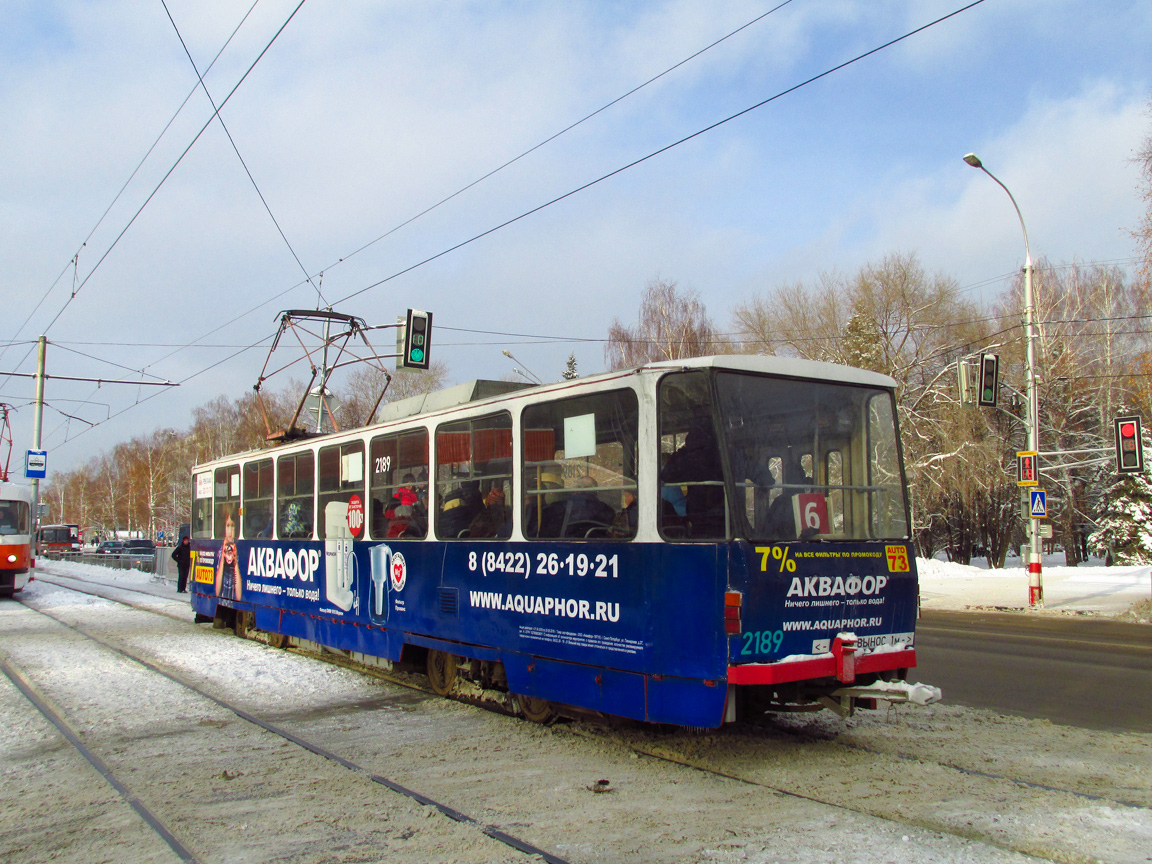 Oulianovsk, Tatra T6B5SU N°. 2189