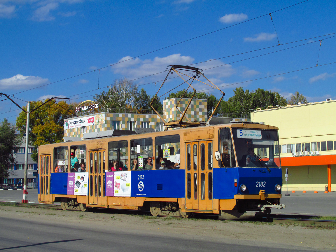 Ulyanovsk, Tatra T6B5SU č. 2182