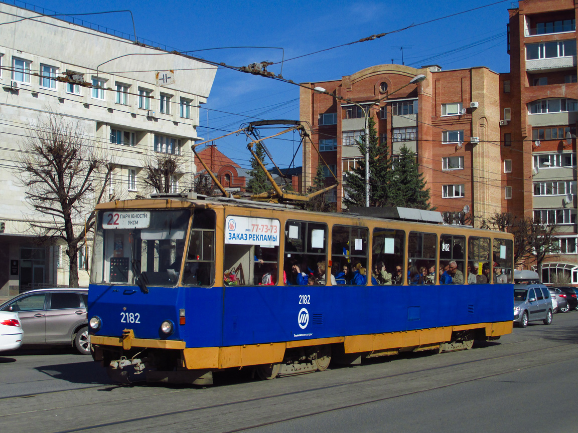 Oulianovsk, Tatra T6B5SU N°. 2182