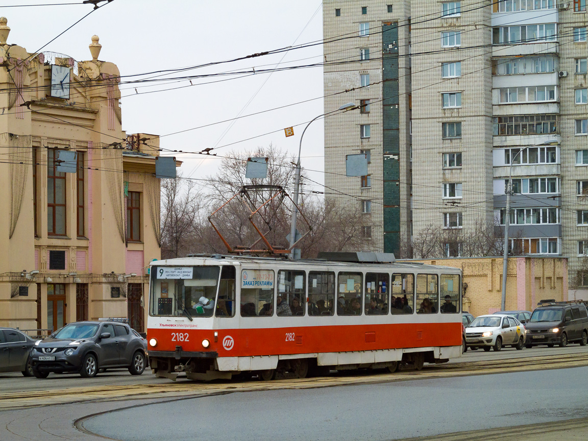 Ульяновск, Tatra T6B5SU № 2182