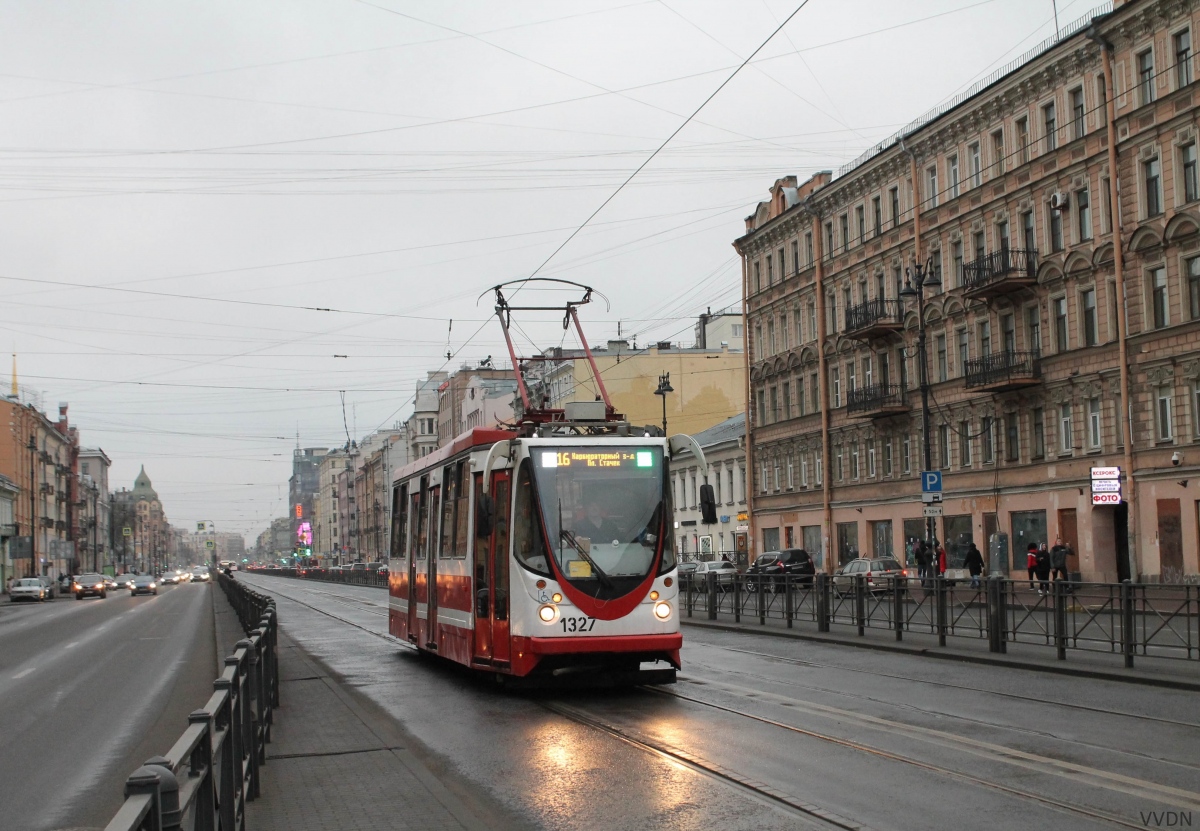 Санкт-Петербург, 71-134А (ЛМ-99АВН) № 1327 Санкт-Петербург, 71-134А (ЛМ-99АВН) № 1327