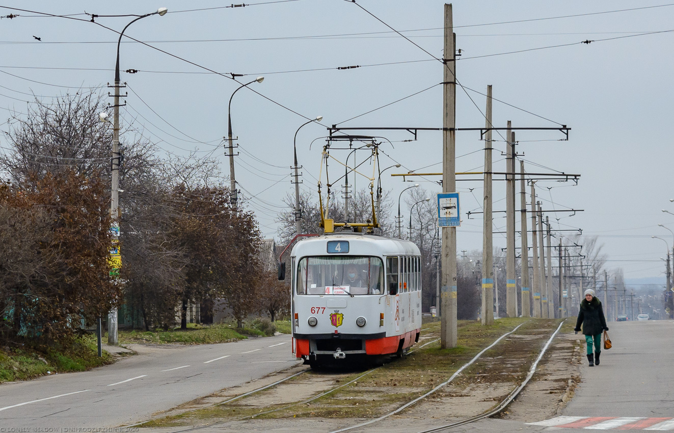 Каменское, Tatra T3SUCS № 677