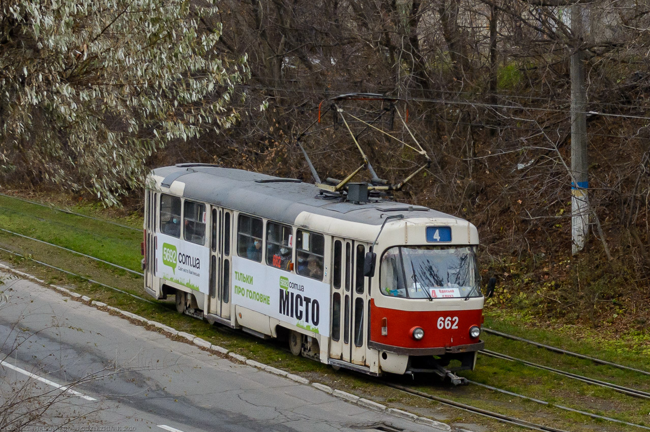Каменское, Tatra T3SUCS № 662