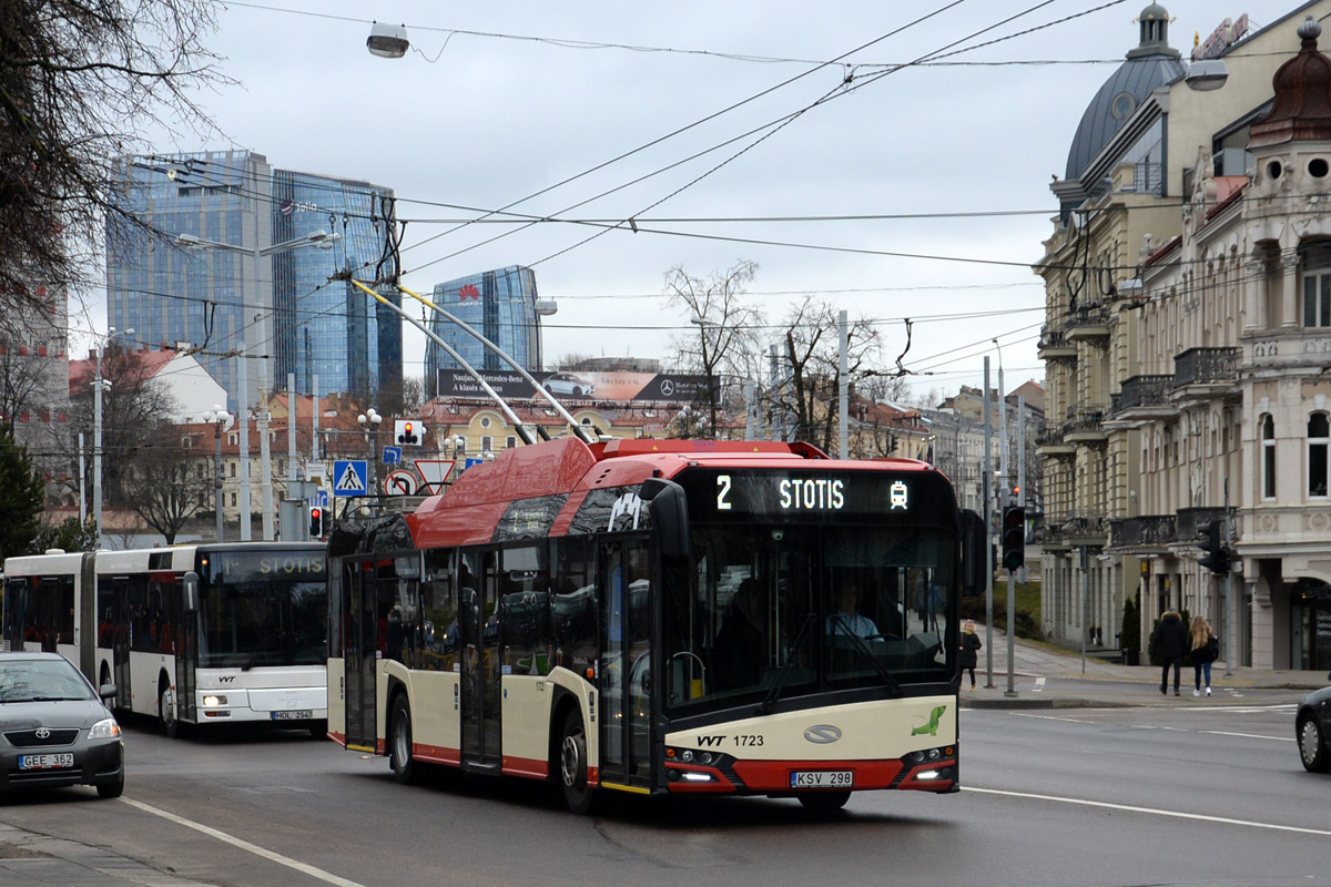 Vilnius, Solaris Trollino IV 12 Škoda № 1723