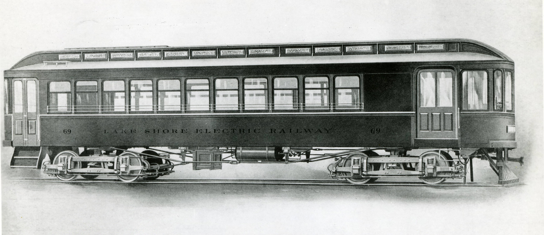 Лэйк-Шор Электрик, Интерурбан Brill моторный № 69