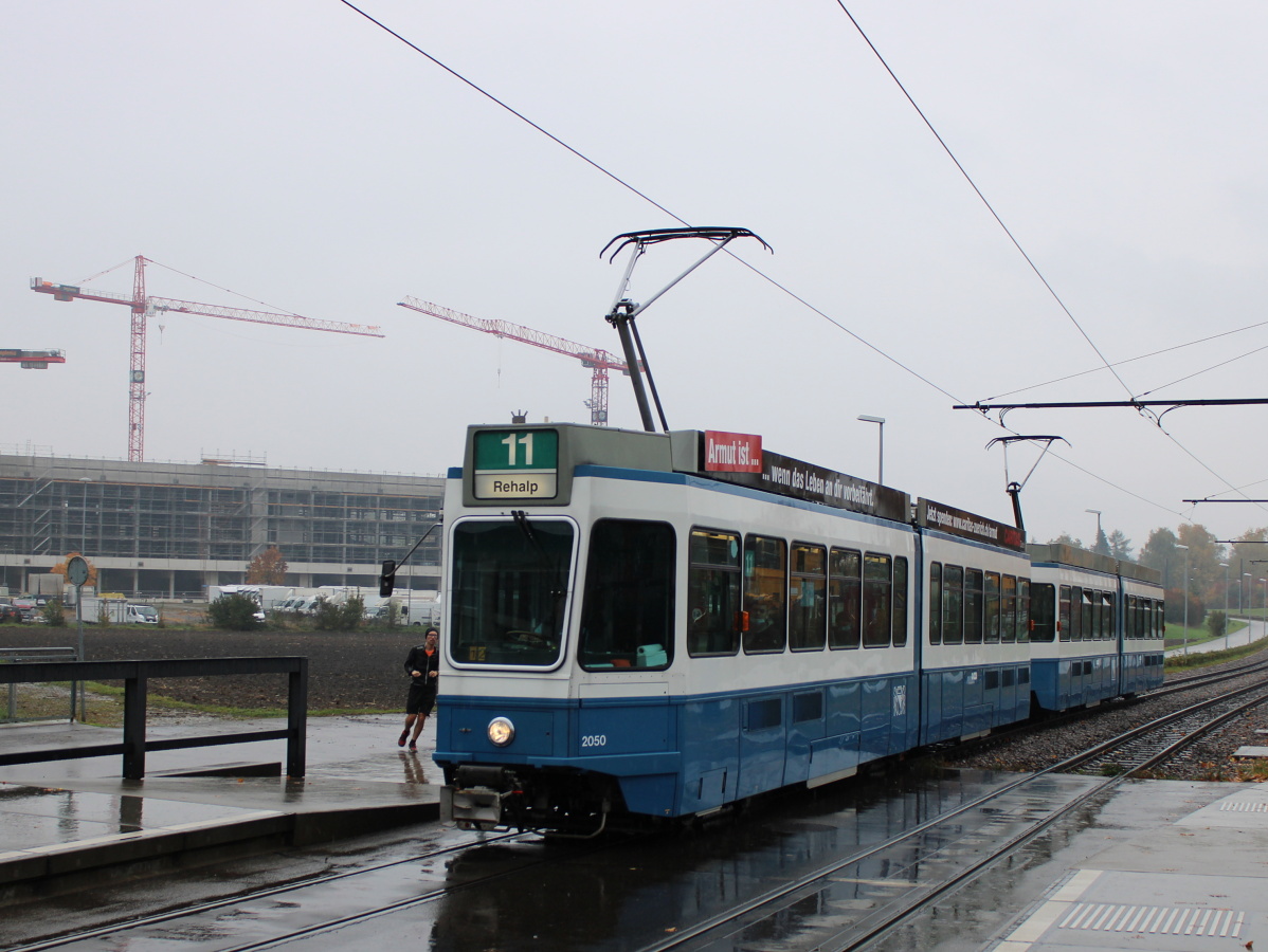 Цюрих, SWP/SIG/BBC Be 4/6 "Tram 2000" № 2050