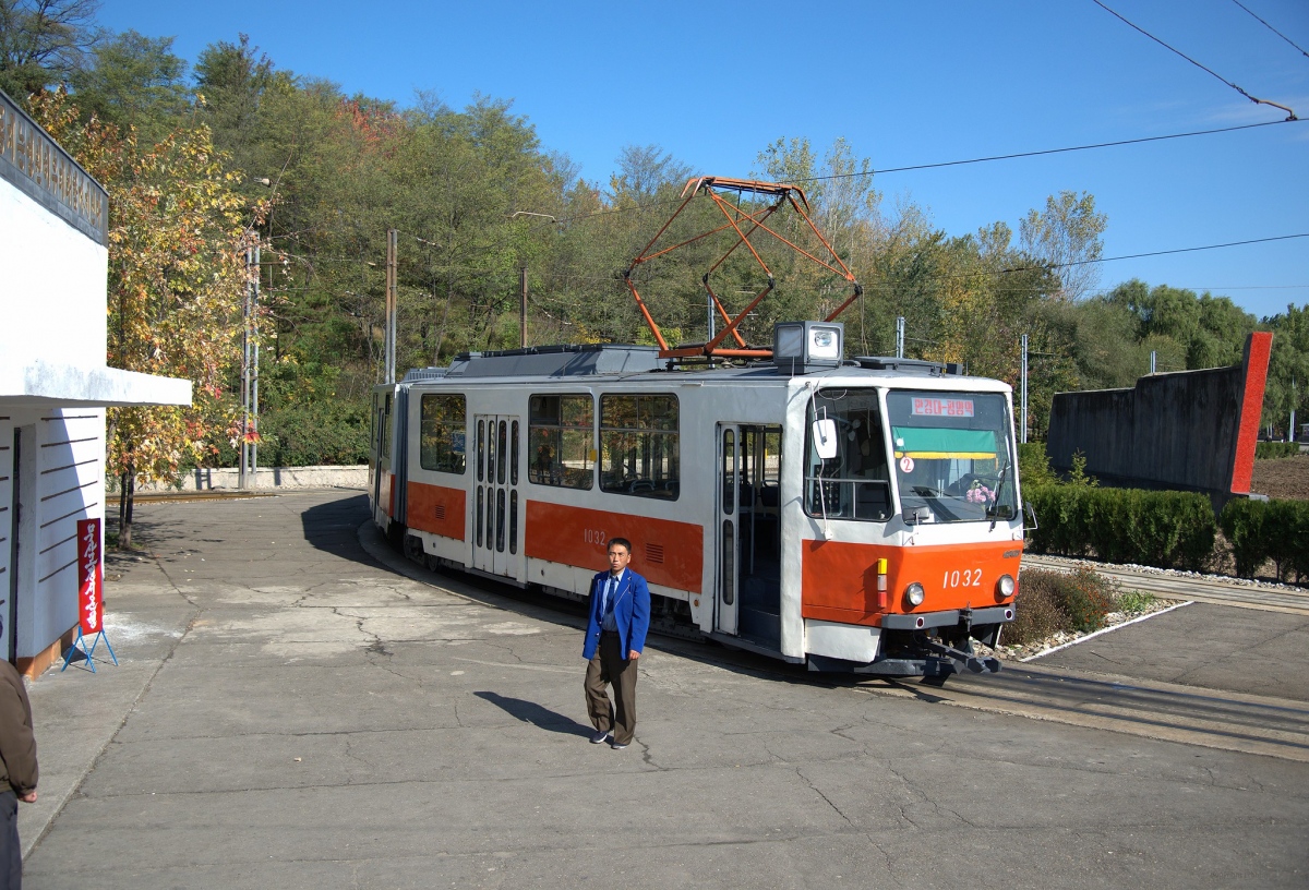 Пхеньян, Tatra KT8D5K № 1032