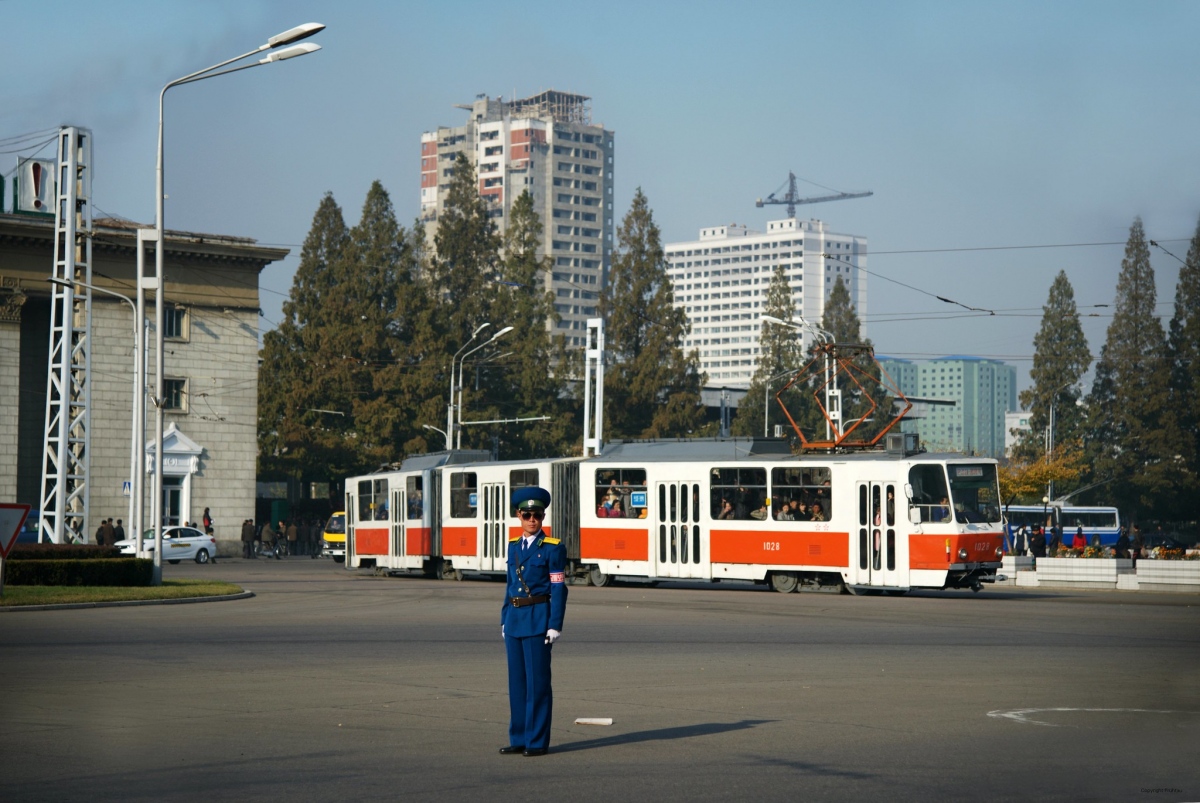 Pyongyang, Tatra KT8D5K № 1028 Pyongyang, Tatra KT8D5K № 1028