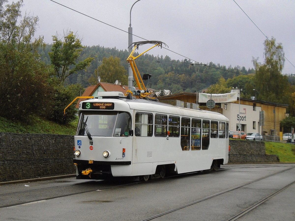 Либерец ― Яблонец-над-Нисой, Tatra T3R.SLF № 43