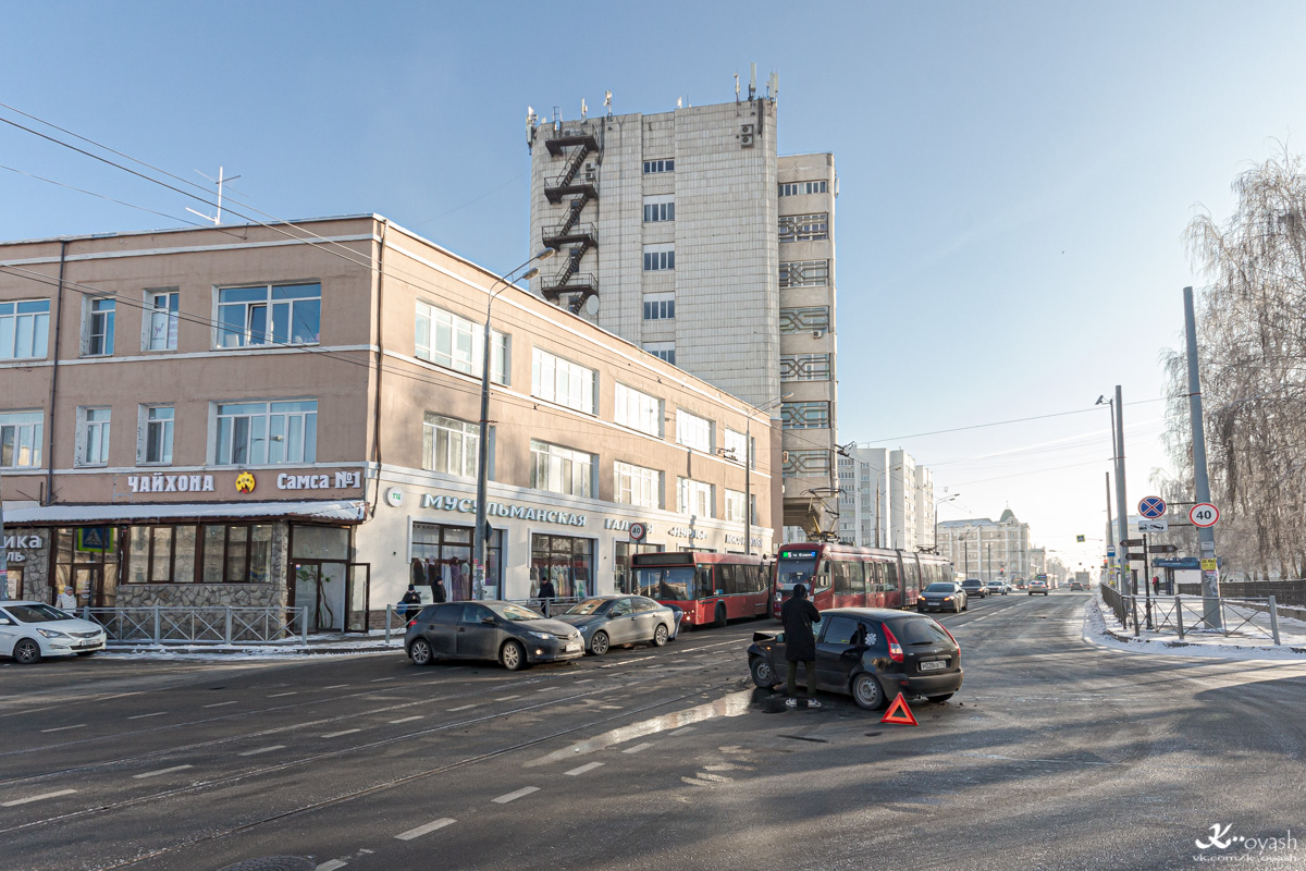 Казань — ДТП и прочие происшествия с электротранспортом