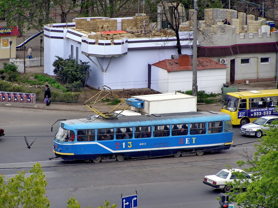 Одесса, Tatra T3R.P № 4011