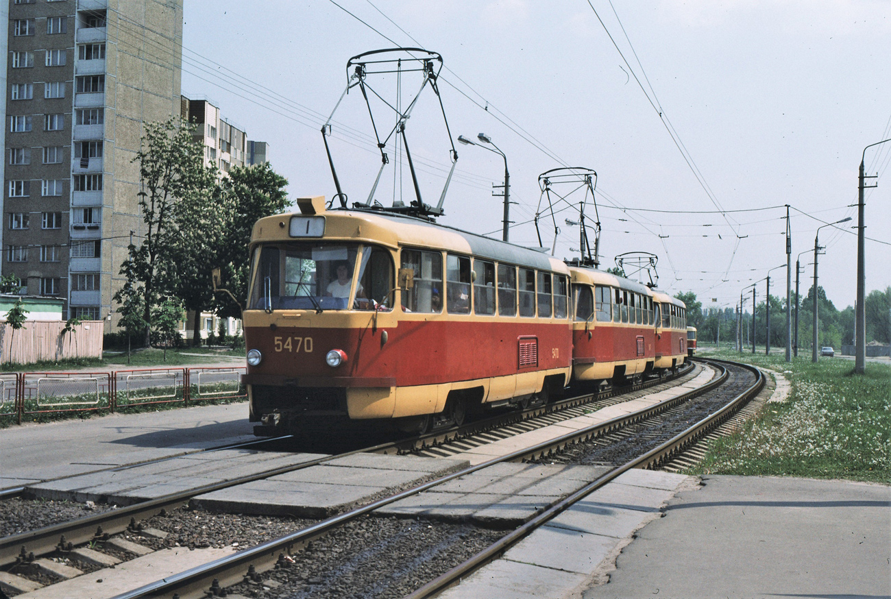 Киев, Tatra T3SU № 5470; Киев — Исторические фотографии