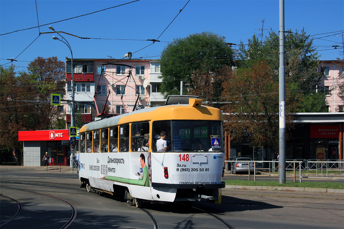 Краснодар, Tatra T3SU № 148