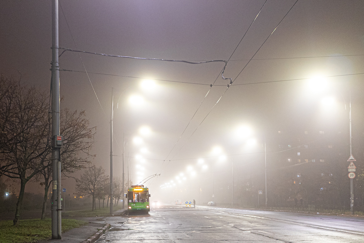 Kijev — Trolleybus lines: Left bank