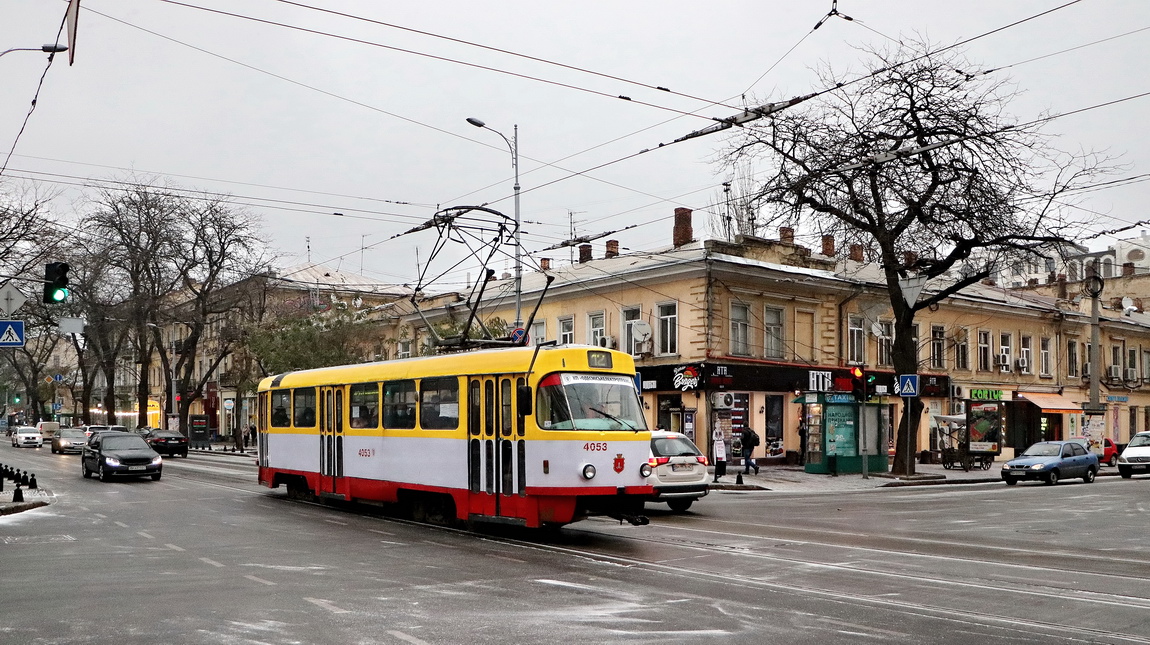 Одесса, Tatra T3R.P № 4053