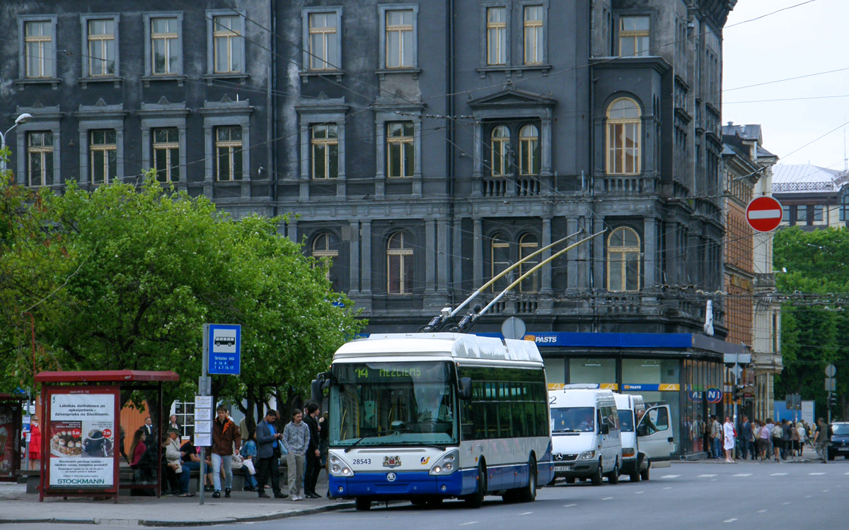 Рига, Škoda 24Tr Irisbus Citelis № 28543