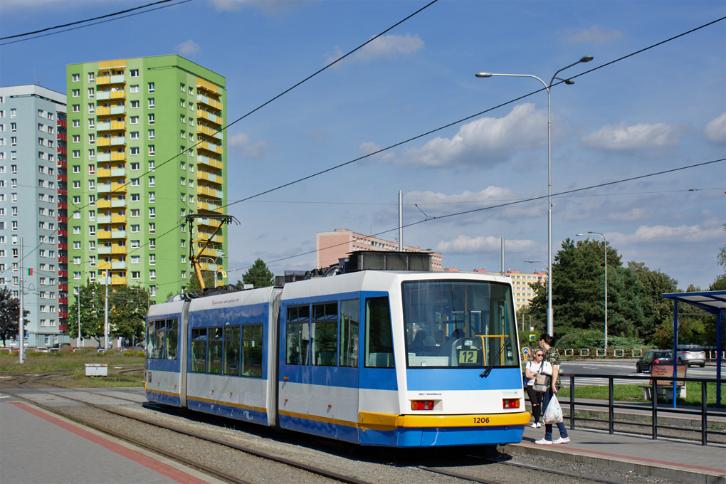 Ostrava, Škoda 03T2 Astra # 1206