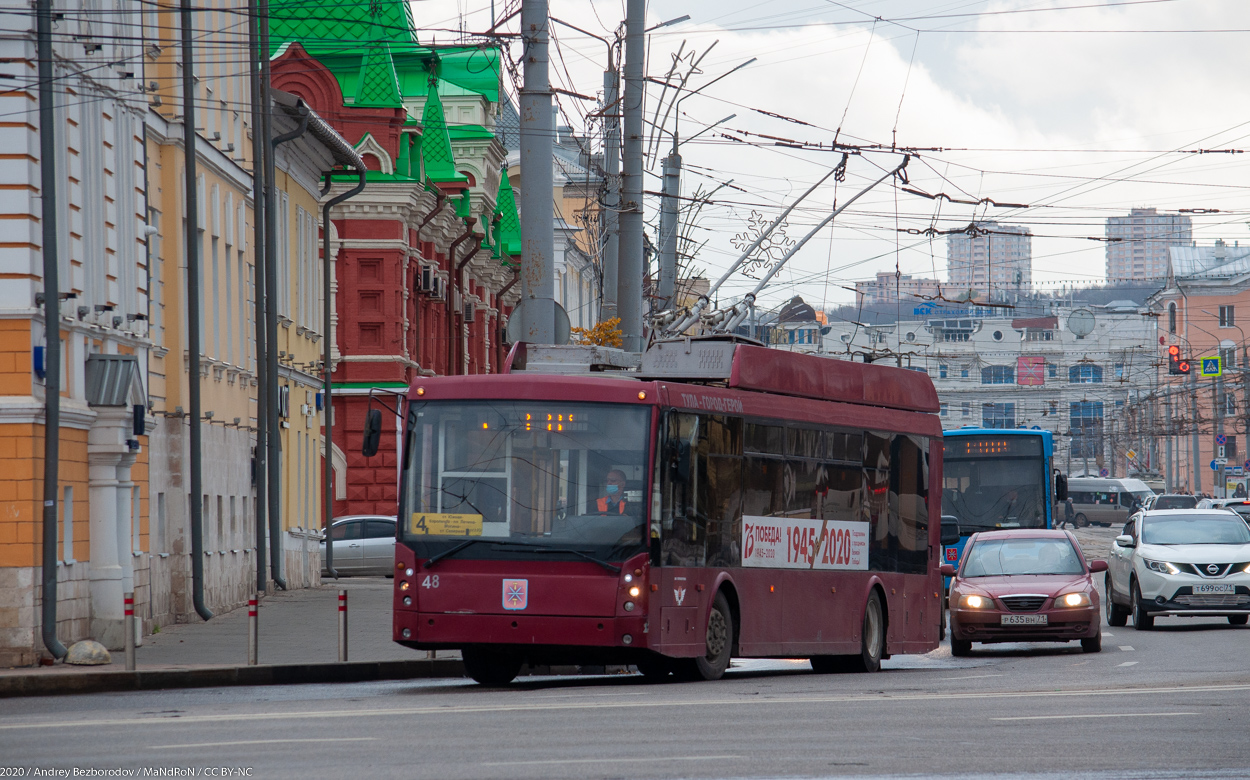 Тула, Тролза-5265.00 «Мегаполис» № 48 Тула, Тролза-5265.00 «Мегаполис» № 48
