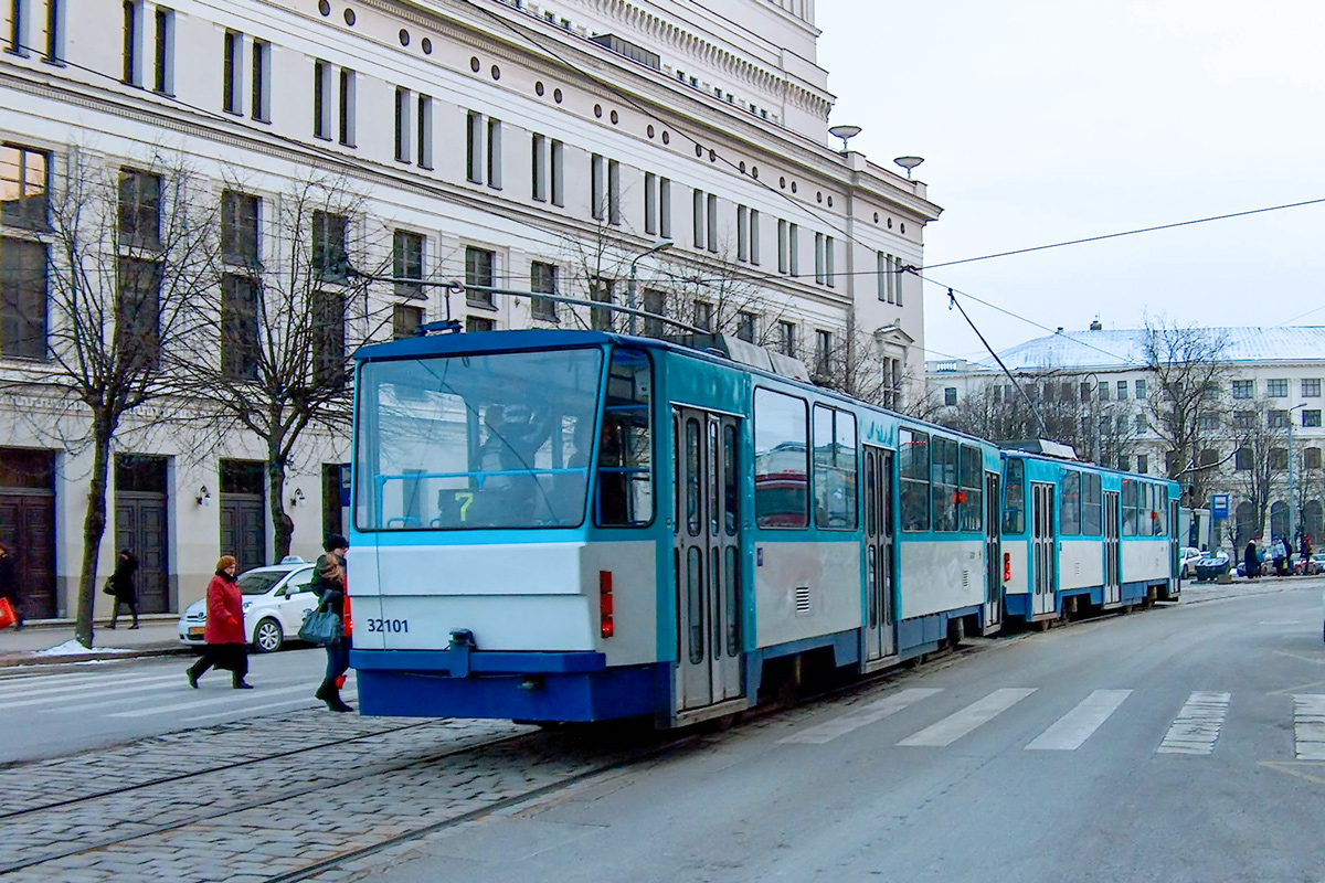 Рига, Tatra T6B5SU № 32101
