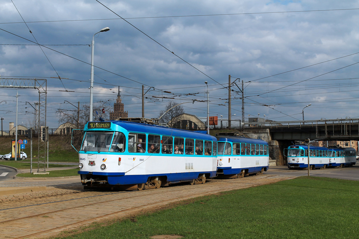 Рига, Tatra T3A № 30645