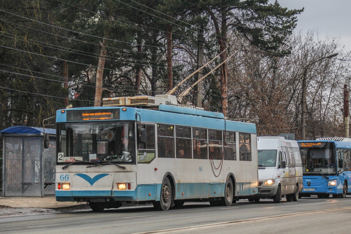 Тверь, Тролза-5275.05 «Оптима» № 66; Тверь — Последние годы тверского троллейбуса (2019 — 2020 гг.)