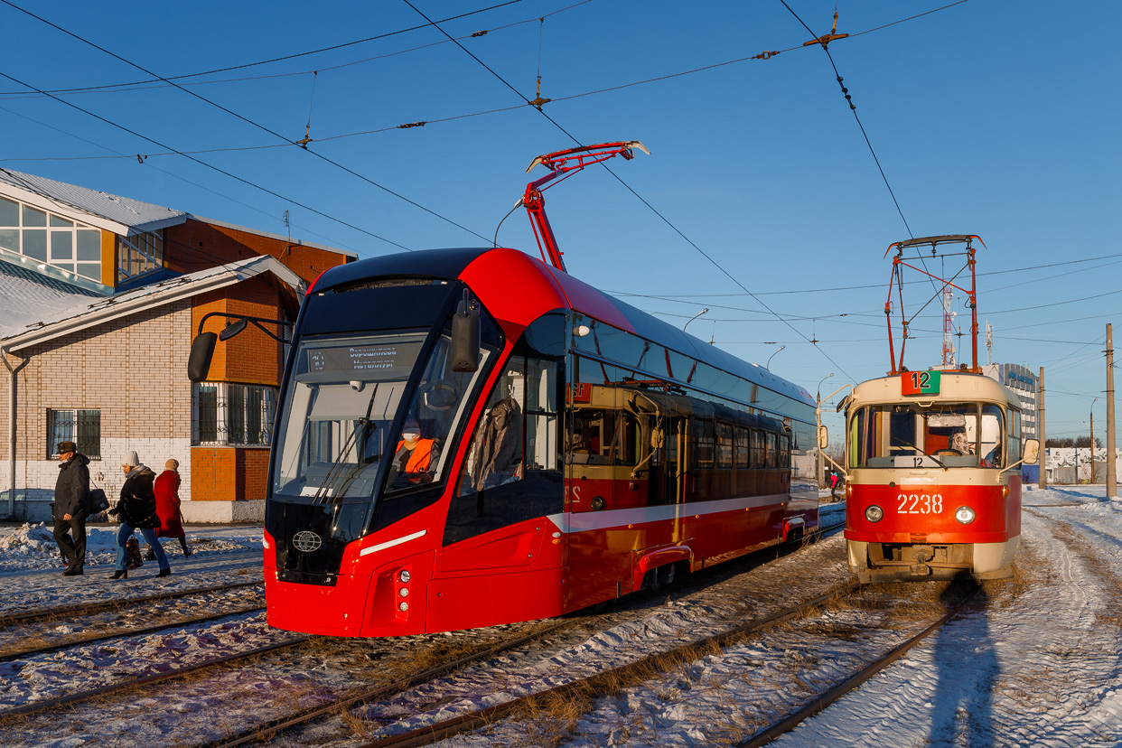 Ижевск — Новые трамваи