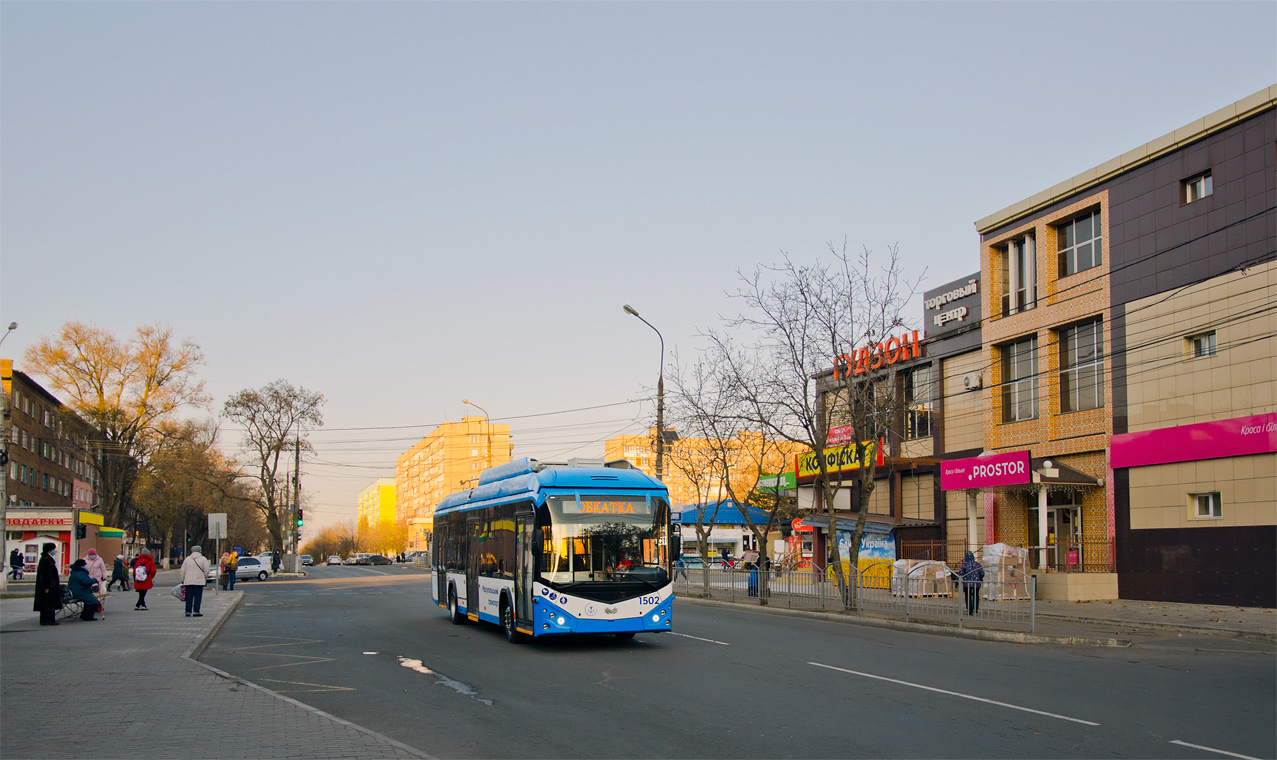 Мариуполь, АКСМ 32100D (БКМ-Україна) № 1502; Мариуполь — Новые троллейбусы: АКСМ Украина