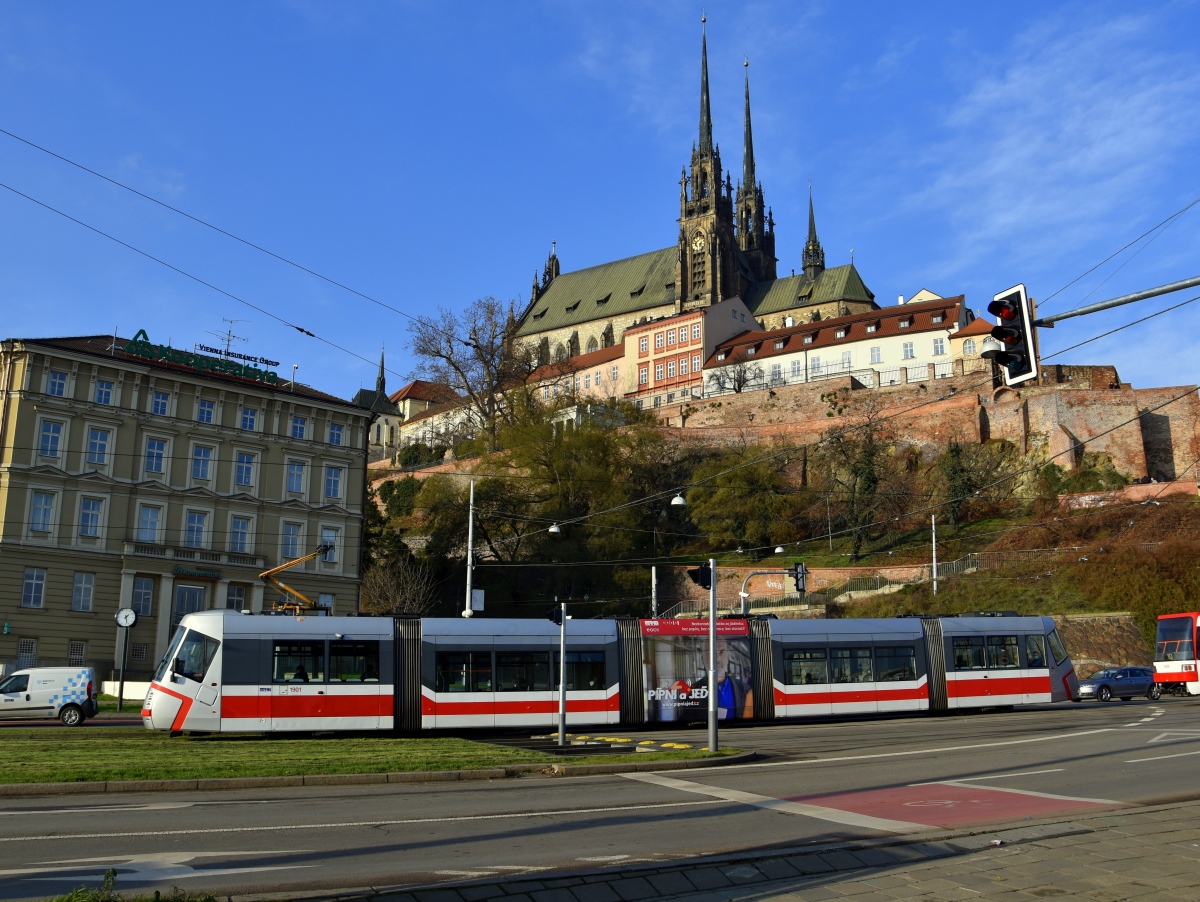 Брно, Škoda 13T Elektra № 1901; Брно — Разные фотографии