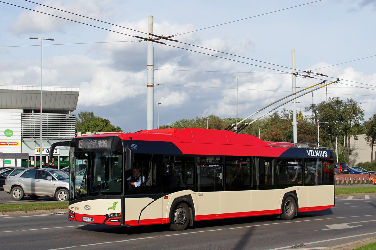 Vilnius, Solaris Trollino IV 12 Škoda č. 2751