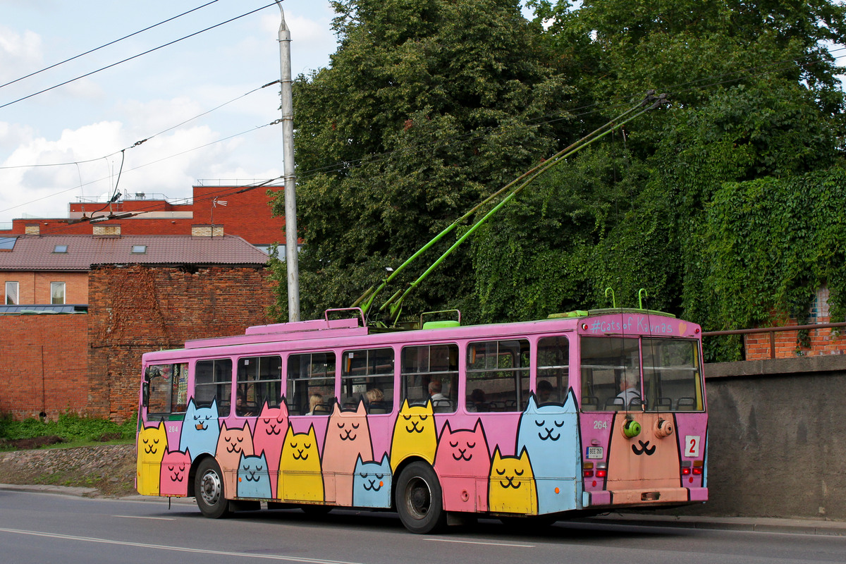 Каунас, Škoda 14Tr02/6 № 264