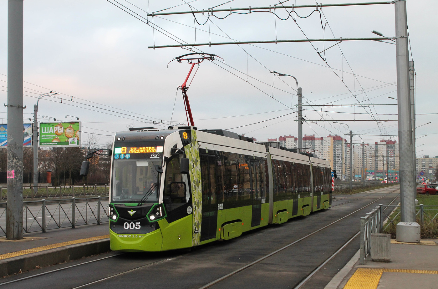 Санкт-Петербург, Stadler B85600M № 005