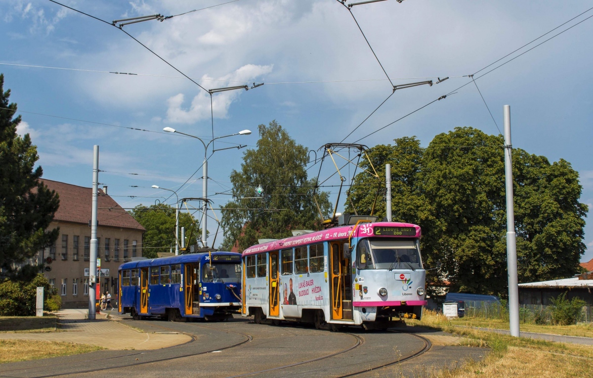 Liberec ― Jablonec nad Nisou, Tatra T3 № 31; Liberec ― Jablonec nad Nisou, Tatra T3 № 36