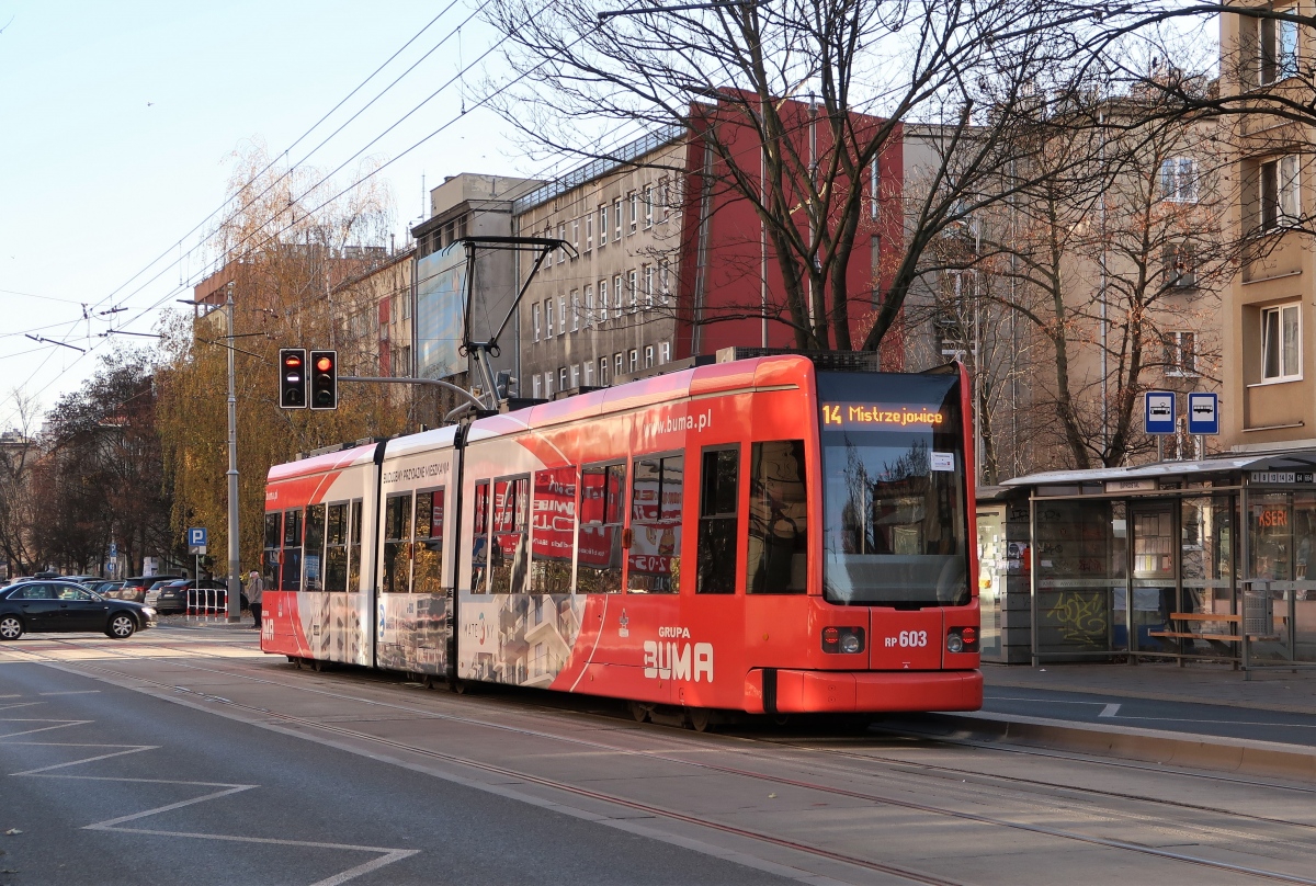 Kraków, Bombardier NGT6 # RP603 Kraków, Bombardier NGT6 # RP603