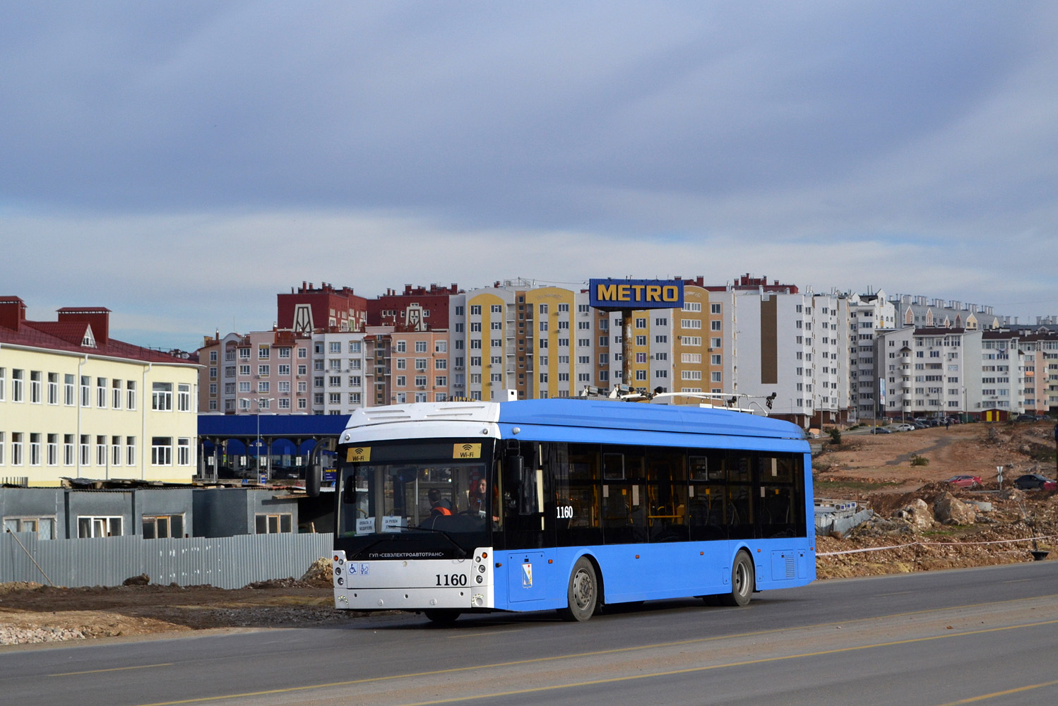 Севастопол, Тролза-5265.02 «Мегаполис» № 1160