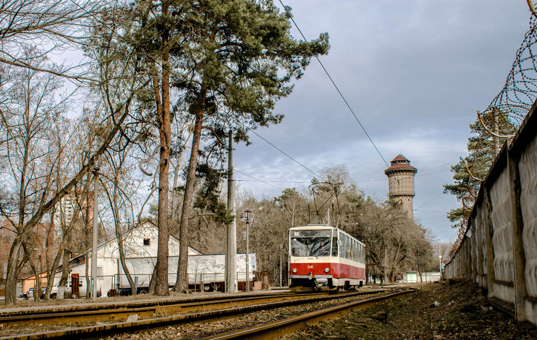 Київ, Tatra T6B5SU № 041; Київ — Трамвайні лінії: Дарницька мережа